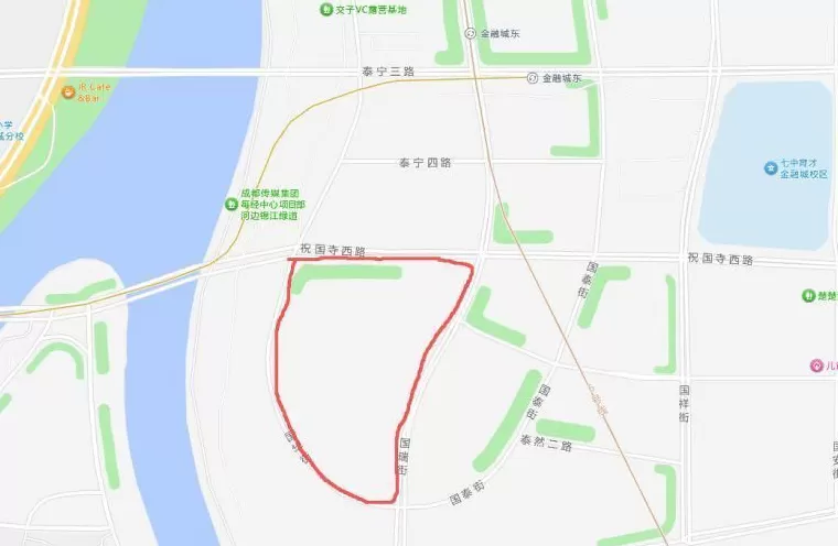 中国雅江集团拍下成都三宗地块，实探：地块已有围挡，内部尚未施工-第2张图片-