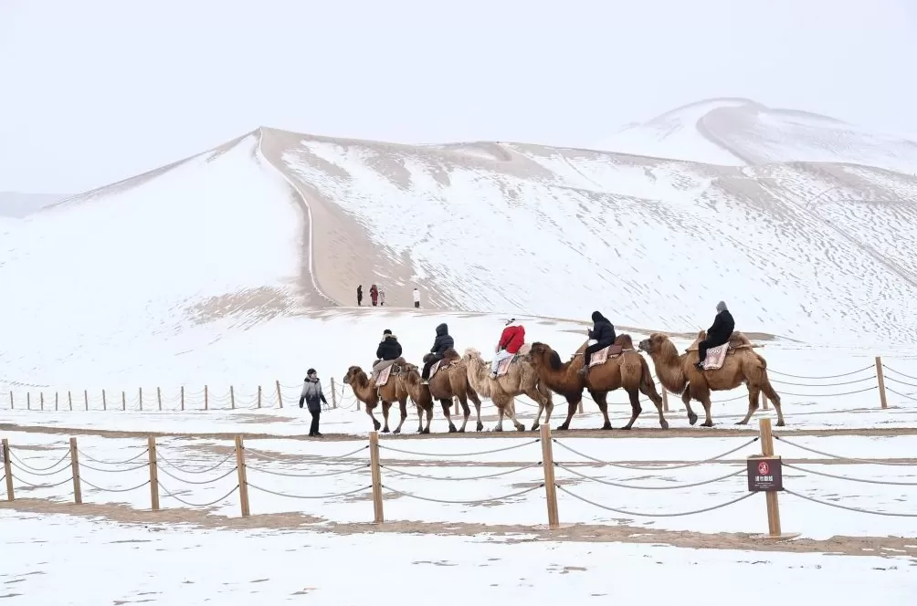 城事｜冷空气接连来袭，甘肃内蒙古等地迎降雪-第10张图片-