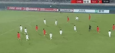 U17亚预赛:中国14-0东帝汶升头名!2连胜轰18球3人上演帽子戏法-第13张图片- U17亚预赛:中国14-0东帝汶升头名!2连胜轰18球3人上演帽子戏法-第13张图片-