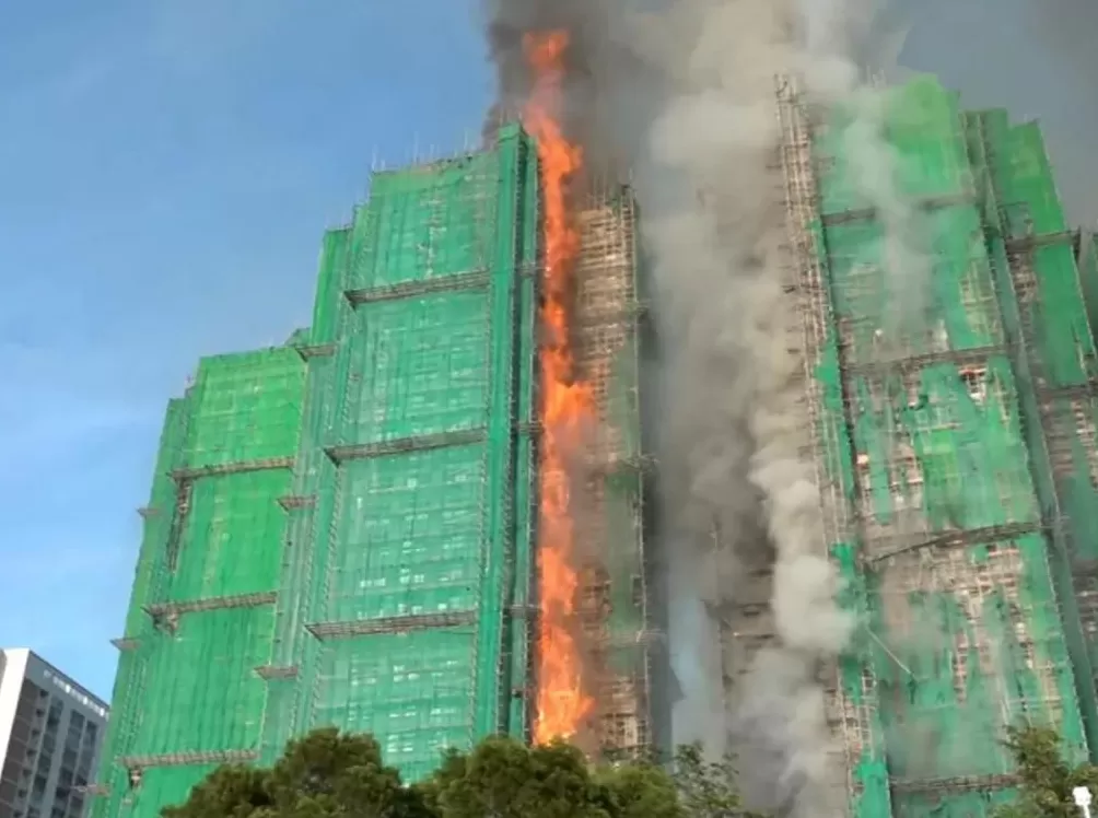 香港大埔发生火灾，已致4死-第1张图片-